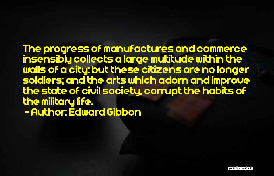 City State Quotes By Edward Gibbon