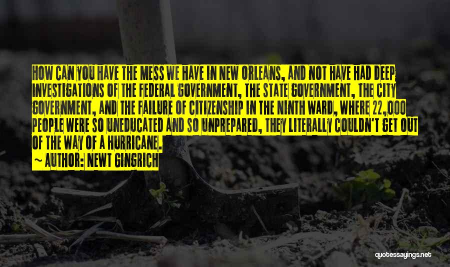 City State Quotes By Newt Gingrich