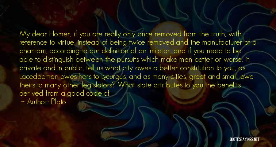 City State Quotes By Plato