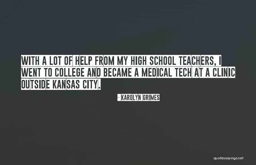 City Tech Quotes By Karolyn Grimes City Tech Quotes By Karolyn Grimes