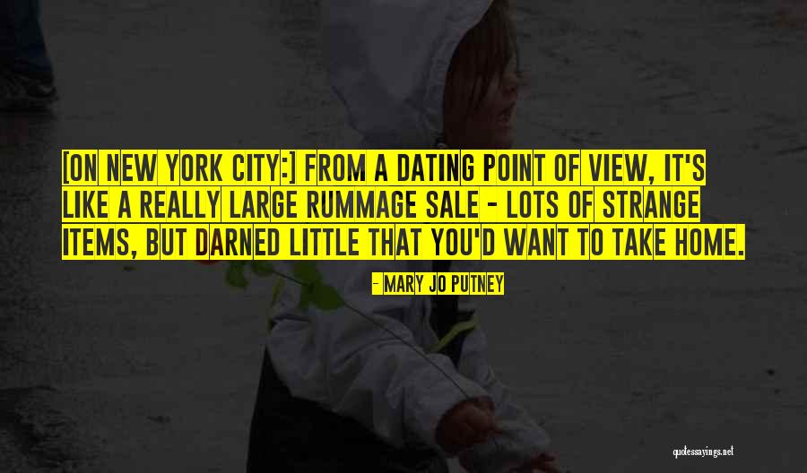 City Views Quotes By Mary Jo Putney