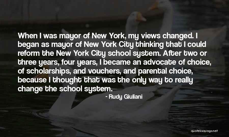 City Views Quotes By Rudy Giuliani