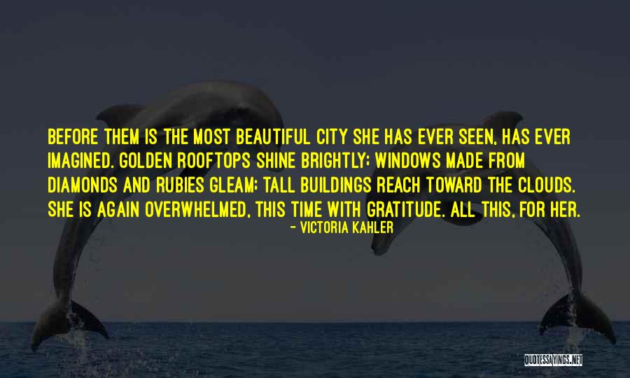 City Views Quotes By Victoria Kahler