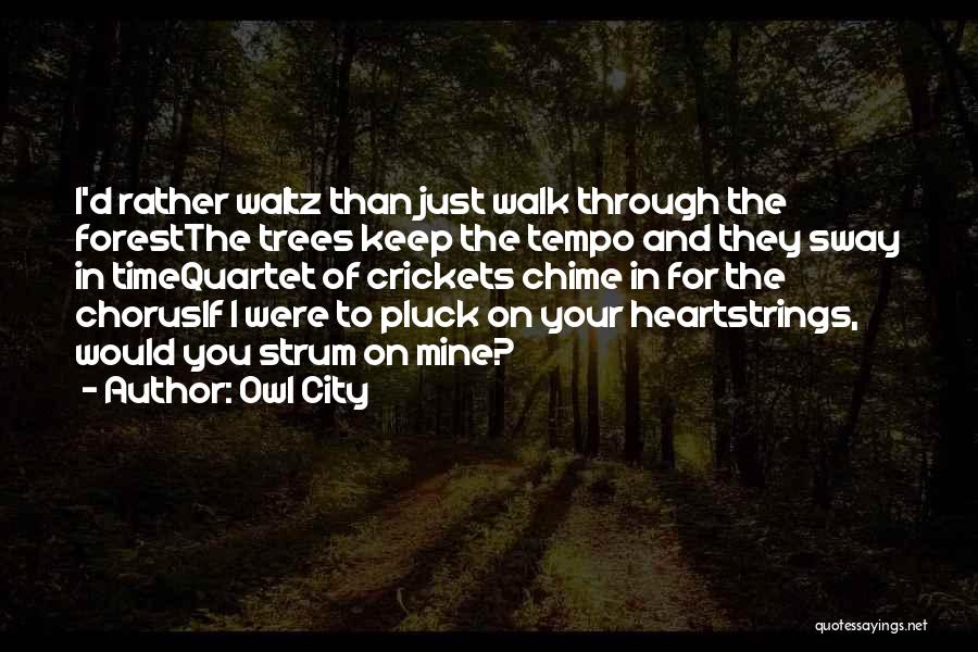 City Walk Quotes By Owl City