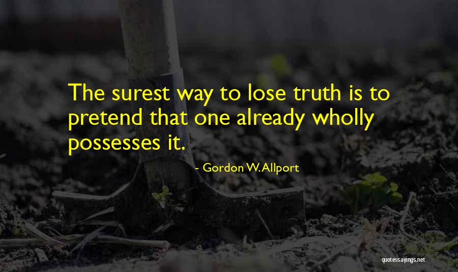 Ciudades Del Quotes By Gordon W. Allport Ciudades Del Quotes By Gordon W. Allport