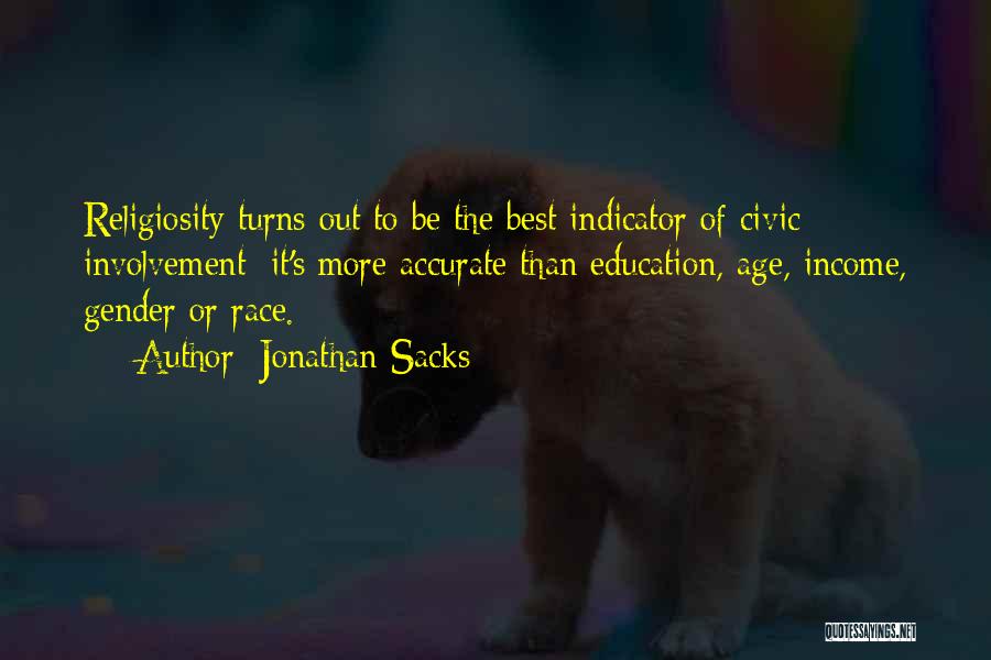 Civic Education Quotes By Jonathan Sacks