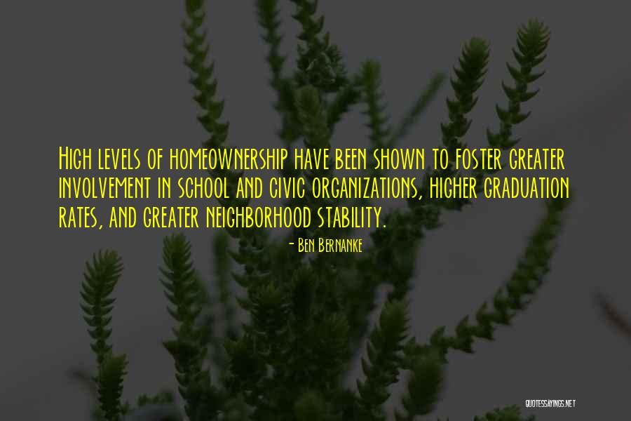 Civic Involvement Quotes By Ben Bernanke Civic Involvement Quotes By Ben Bernanke
