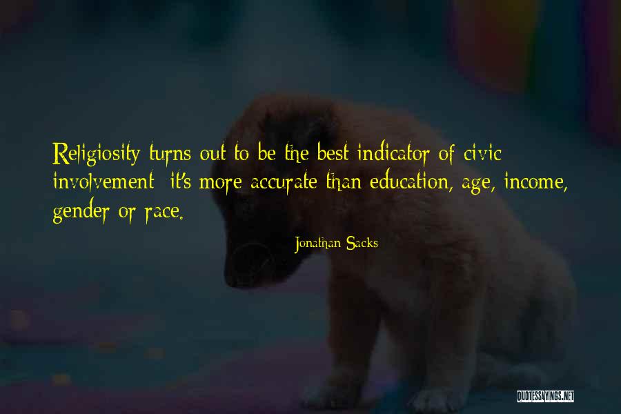 Civic Involvement Quotes By Jonathan Sacks Civic Involvement Quotes By Jonathan Sacks