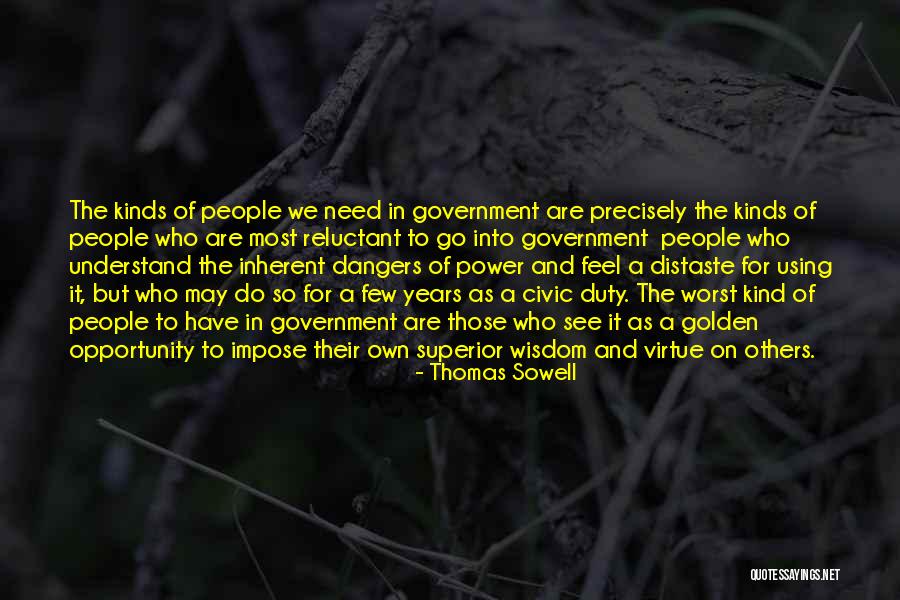 Civic Leadership Quotes By Thomas Sowell