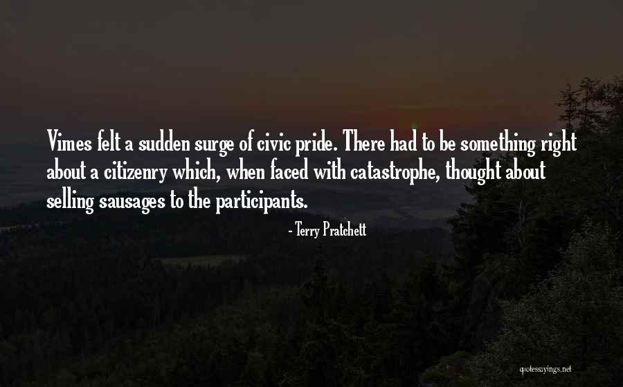 Civic Pride Quotes By Terry Pratchett