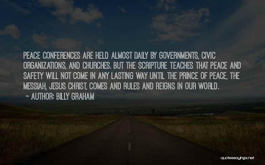 Civic Quotes By Billy Graham