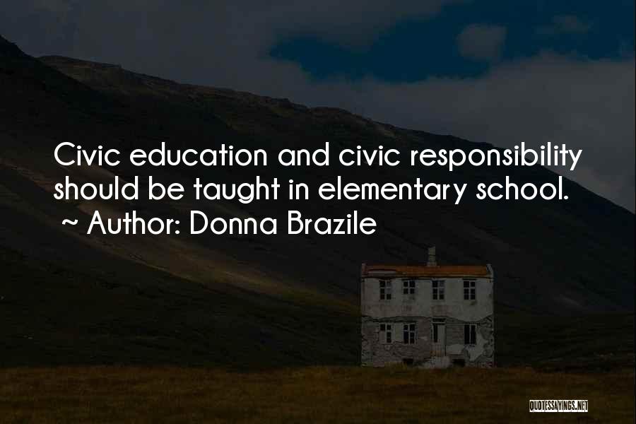 Civic Quotes By Donna Brazile