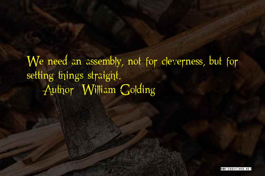 Civic Quotes By William Golding