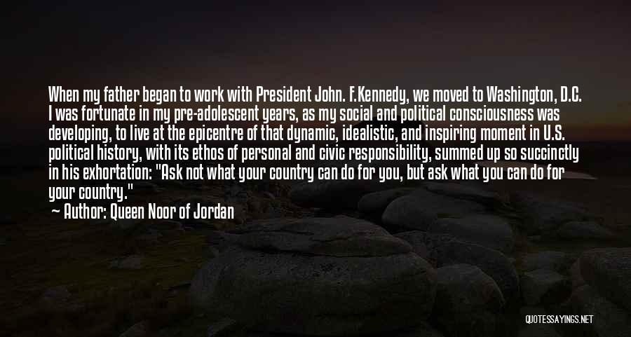 Civic Responsibility Quotes By Queen Noor Of Jordan