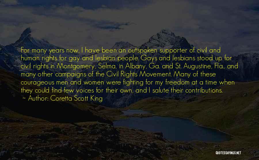 Civil Freedom Quotes By Coretta Scott King