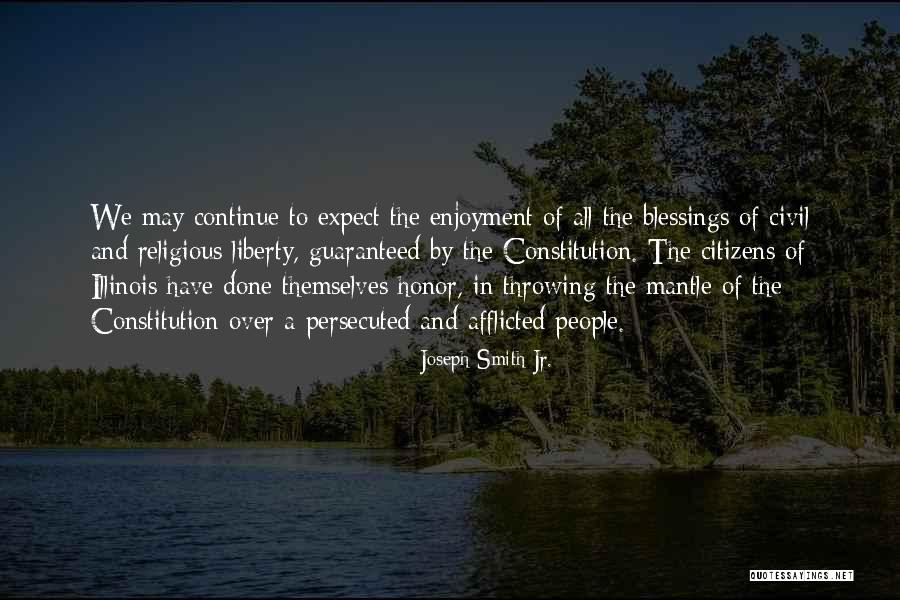 Civil Freedom Quotes By Joseph Smith Jr. Civil Freedom Quotes By Joseph Smith Jr.