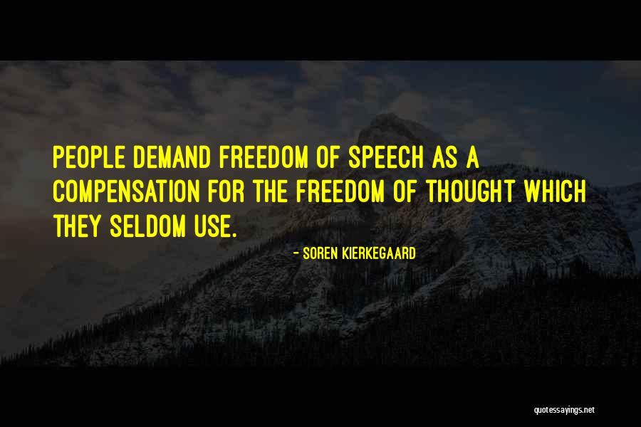 Civil Freedom Quotes By Soren Kierkegaard