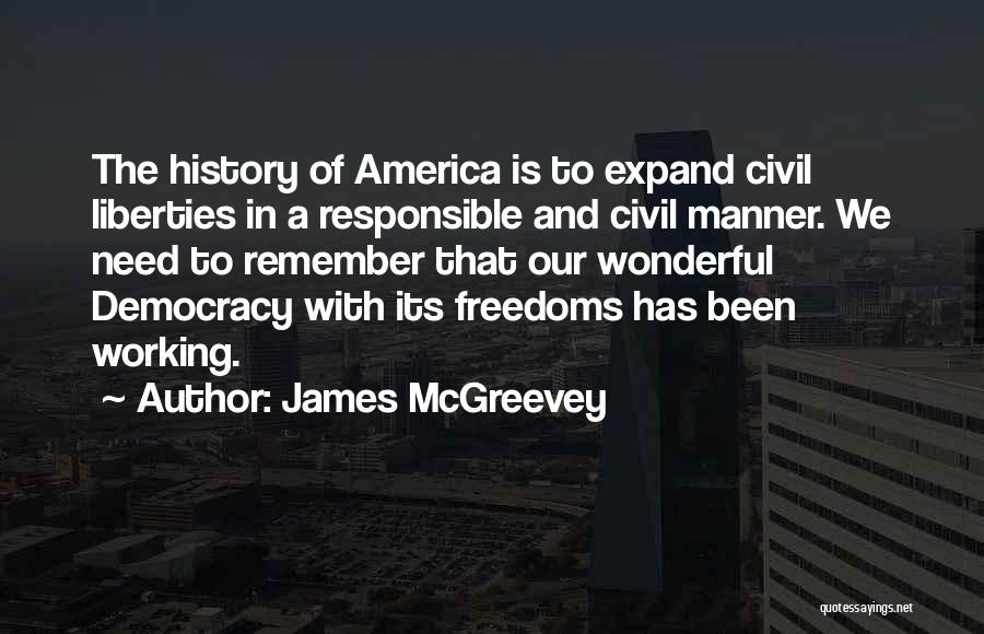 Civil Freedoms Quotes By James McGreevey