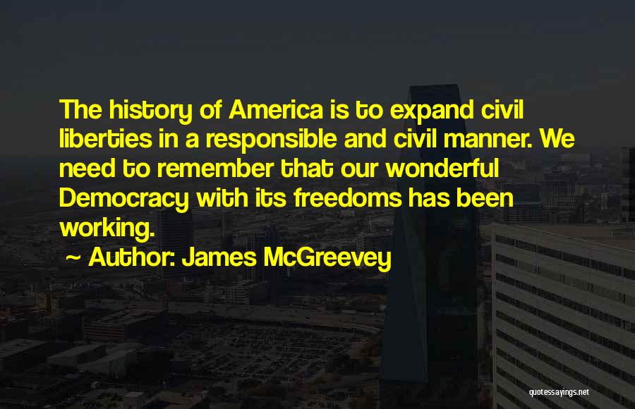 Civil Liberties Quotes By James McGreevey