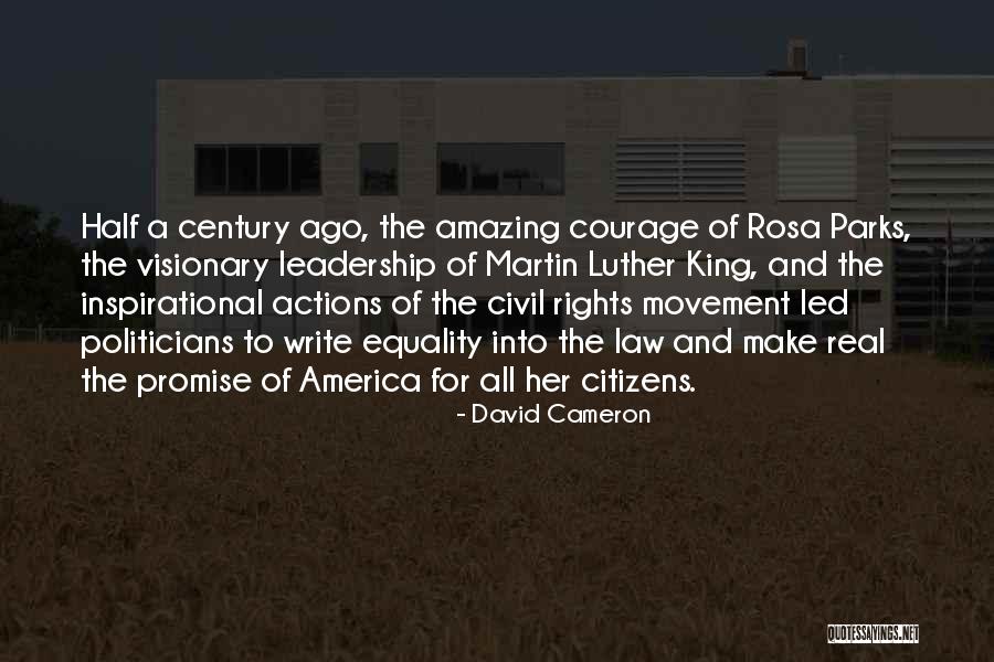 Civil Rights And Equality Quotes By David Cameron