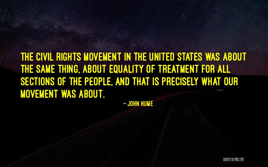 Civil Rights And Equality Quotes By John Hume