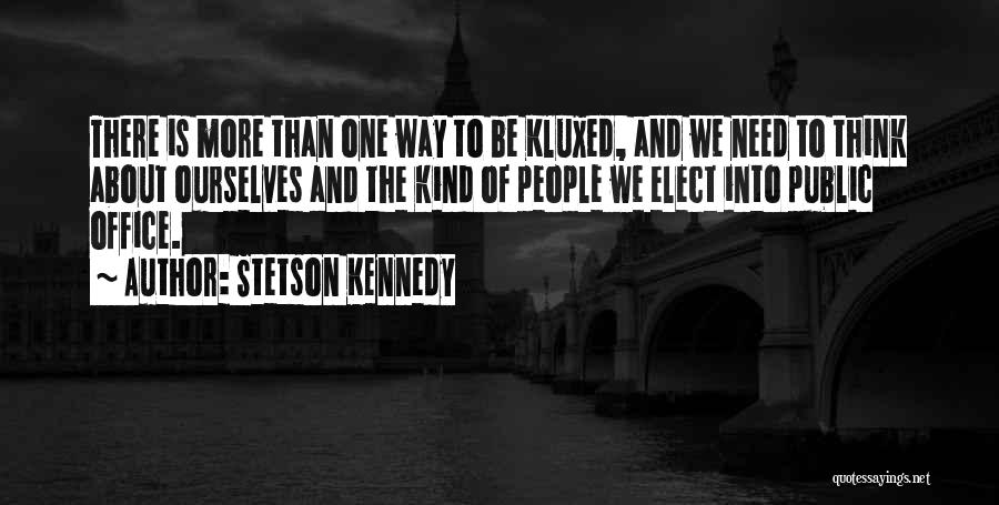 Civil Rights And Equality Quotes By Stetson Kennedy