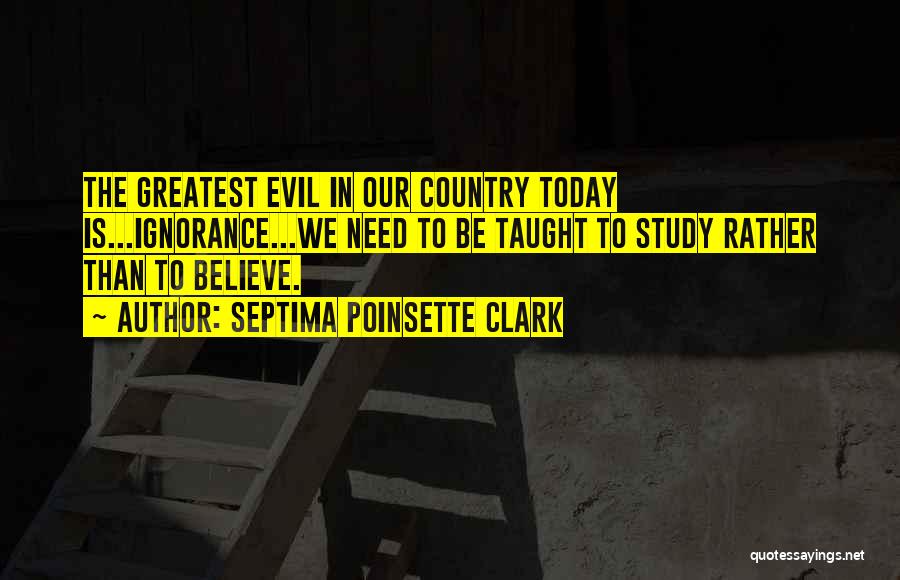 Civil Rights Movement Inspirational Quotes By Septima Poinsette Clark