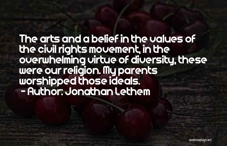Civil Rights Movement Quotes By Jonathan Lethem
