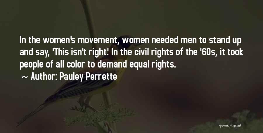 Civil Rights Movement Quotes By Pauley Perrette