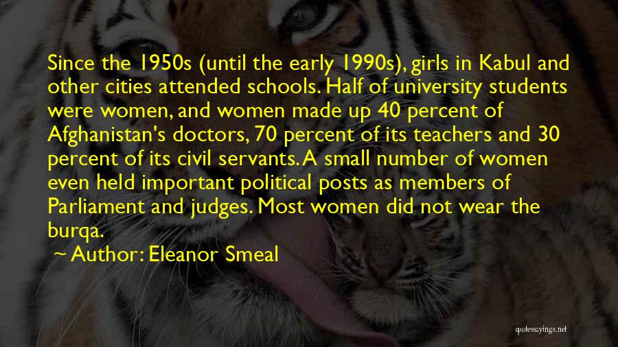 Civil Servants Quotes By Eleanor Smeal