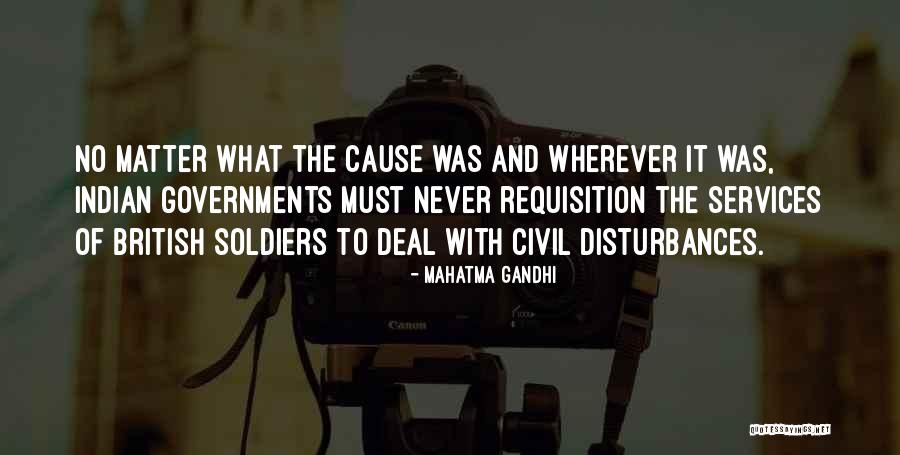 Civil Services Quotes By Mahatma Gandhi