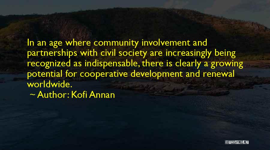 Civil Society Quotes By Kofi Annan