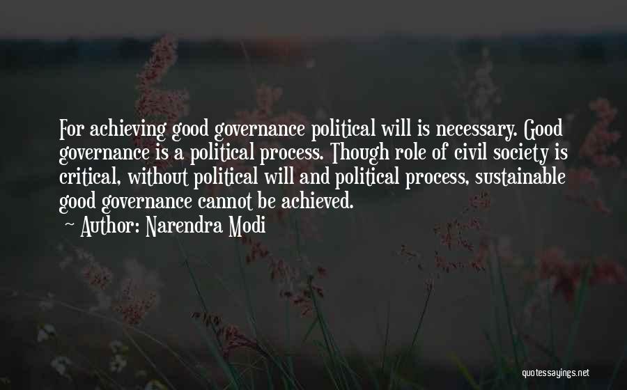 Civil Society Quotes By Narendra Modi