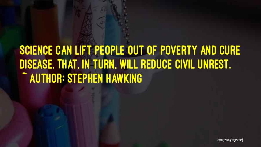 Civil Unrest Quotes By Stephen Hawking