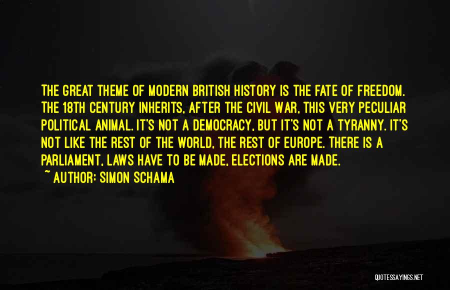 Civil War Freedom Quotes By Simon Schama