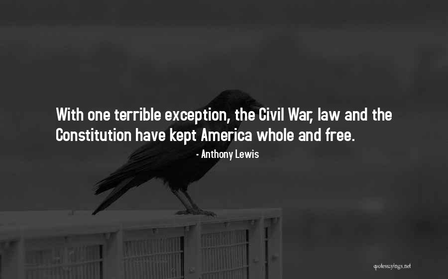 Civil War Quotes By Anthony Lewis