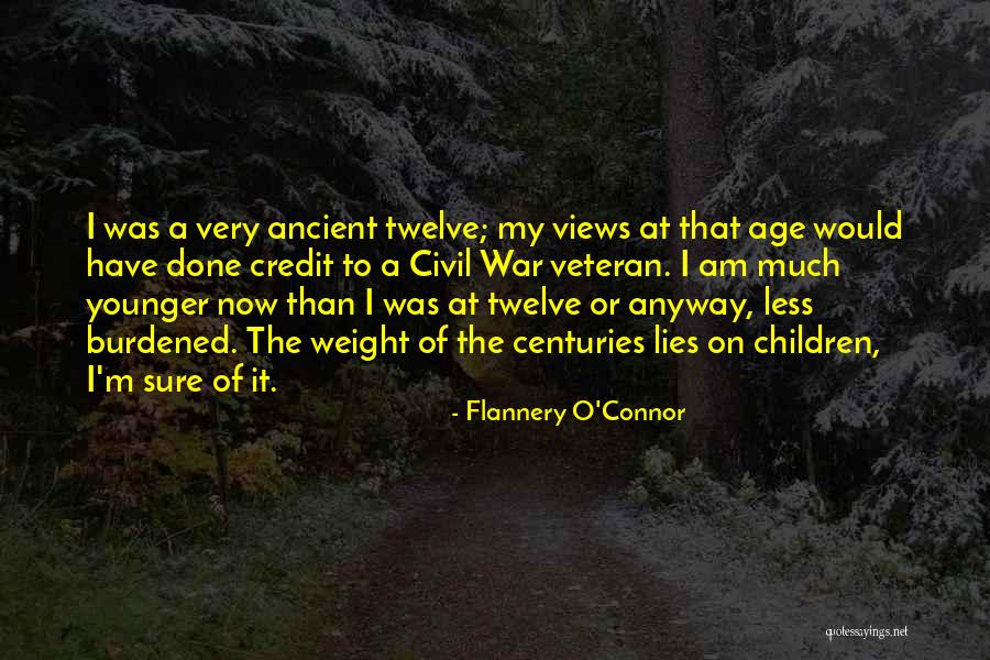 Civil War Quotes By Flannery O'Connor