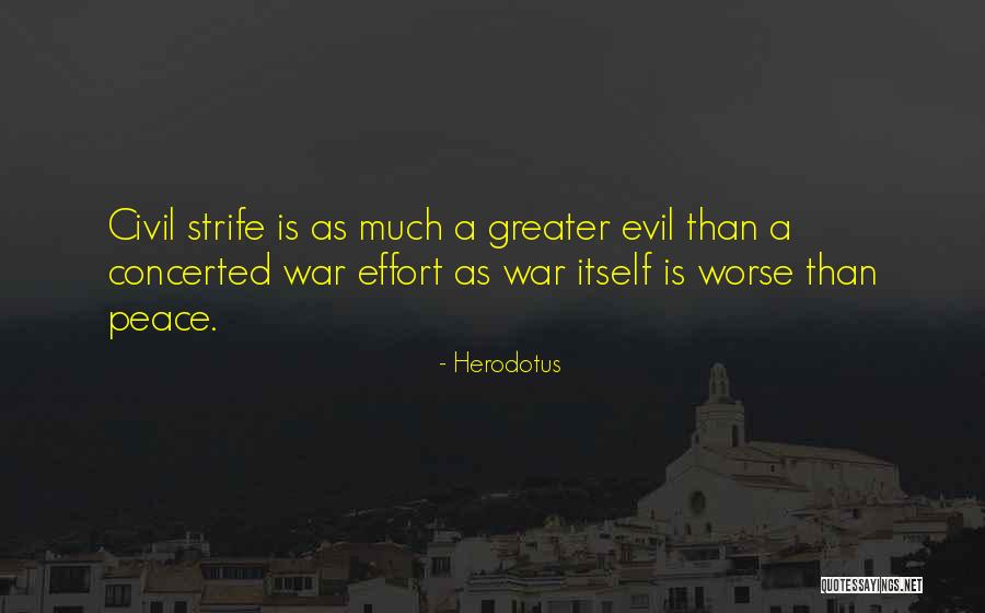 Civil War Quotes By Herodotus