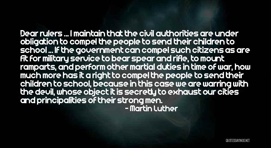 Civil War Rifle Quotes By Martin Luther