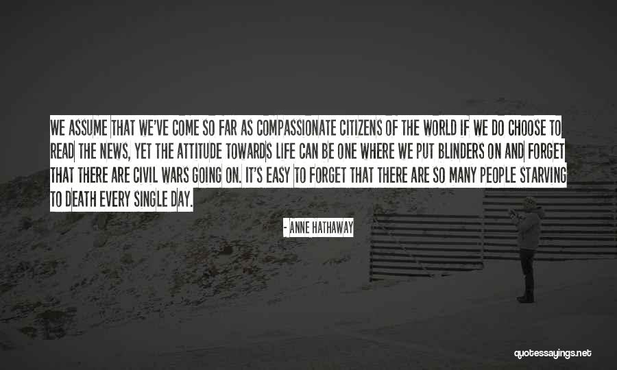 Civil Wars Quotes By Anne Hathaway Civil Wars Quotes By Anne Hathaway