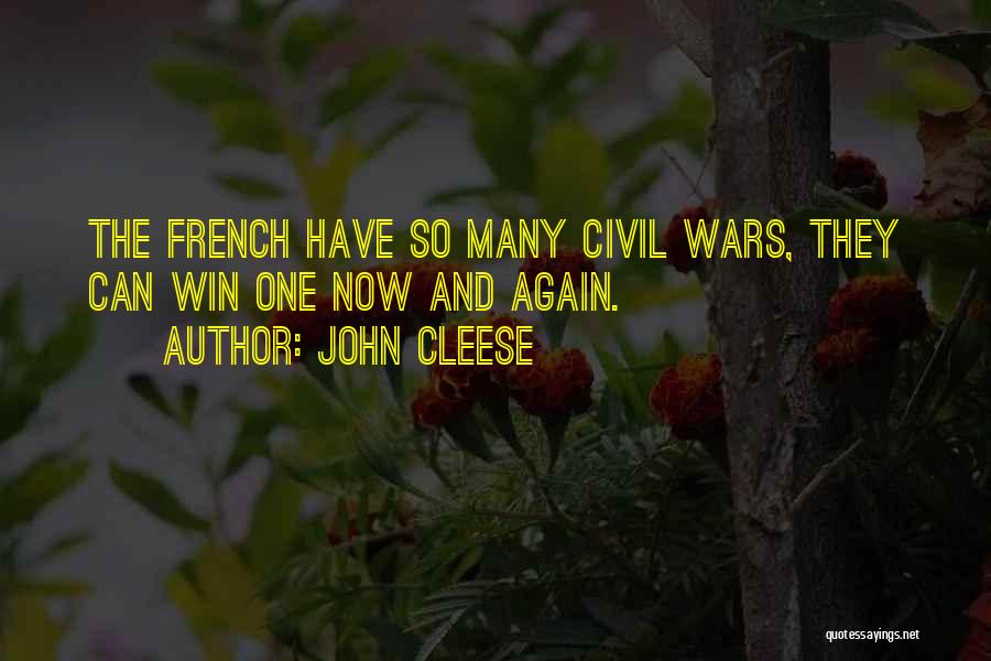 Civil Wars Quotes By John Cleese