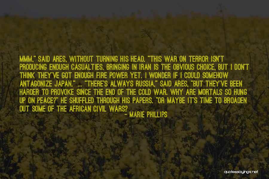 Civil Wars Quotes By Marie Phillips Civil Wars Quotes By Marie Phillips