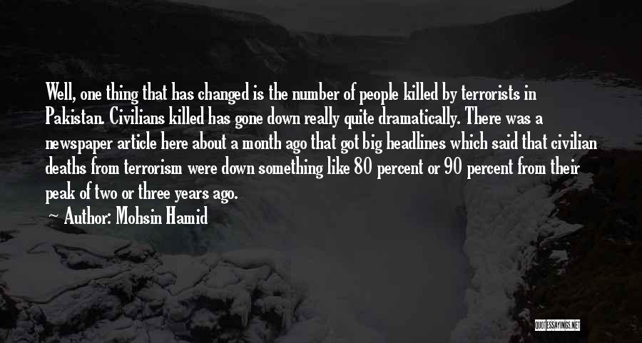 Civilian Deaths Quotes By Mohsin Hamid