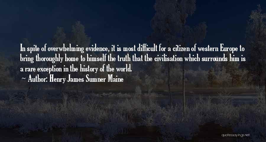 Civilisation Quotes By Henry James Sumner Maine