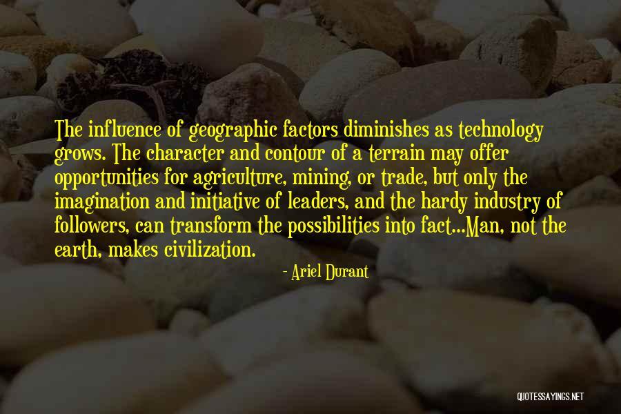 Civilization 4 Technology Quotes By Ariel Durant