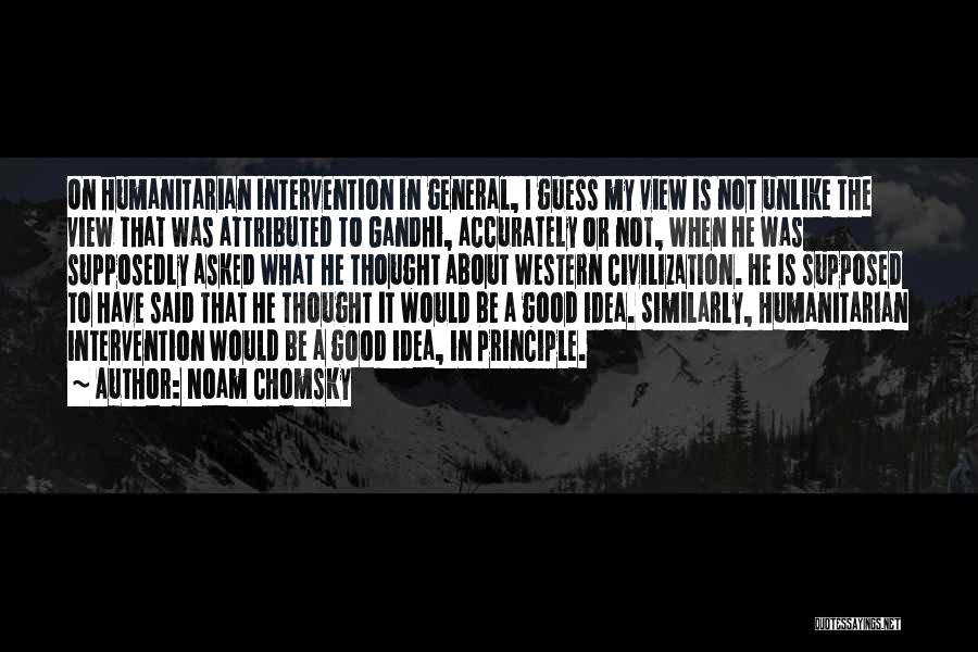 Civilization 5 Gandhi Quotes By Noam Chomsky