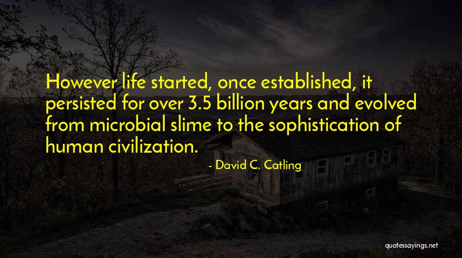 Civilization 5 Quotes By David C. Catling