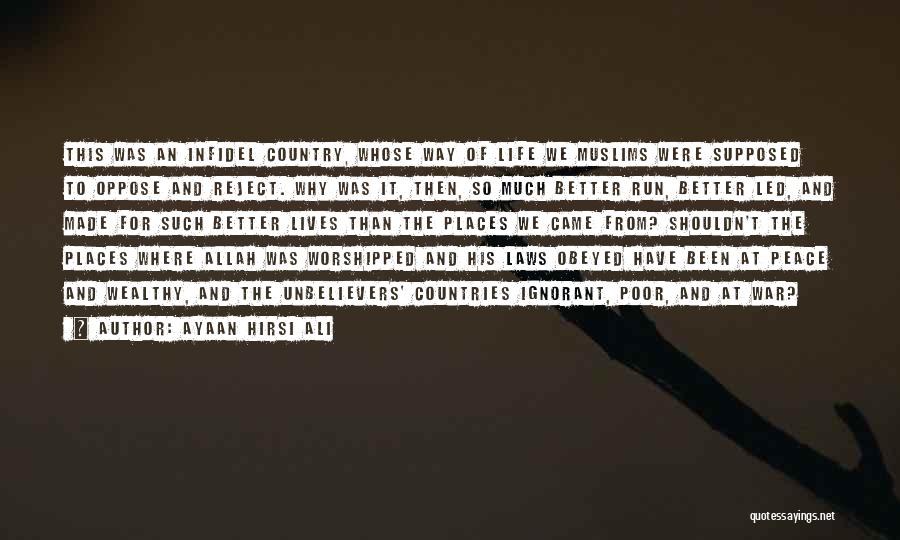 Civilization And Peace Quotes By Ayaan Hirsi Ali