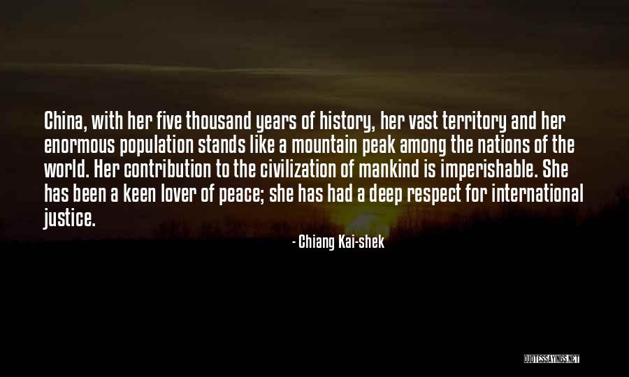 Civilization And Peace Quotes By Chiang Kai-shek Civilization And Peace Quotes By Chiang Kai-shek