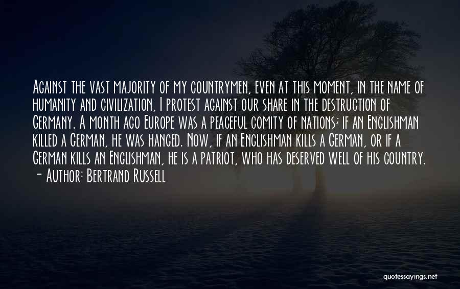 Civilization And War Quotes By Bertrand Russell